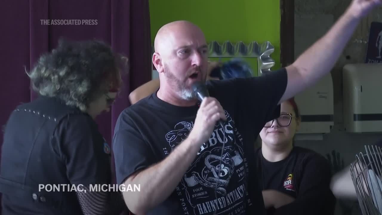 Michigan haunted house teaches actors to ‘scare the pee out of’ guests